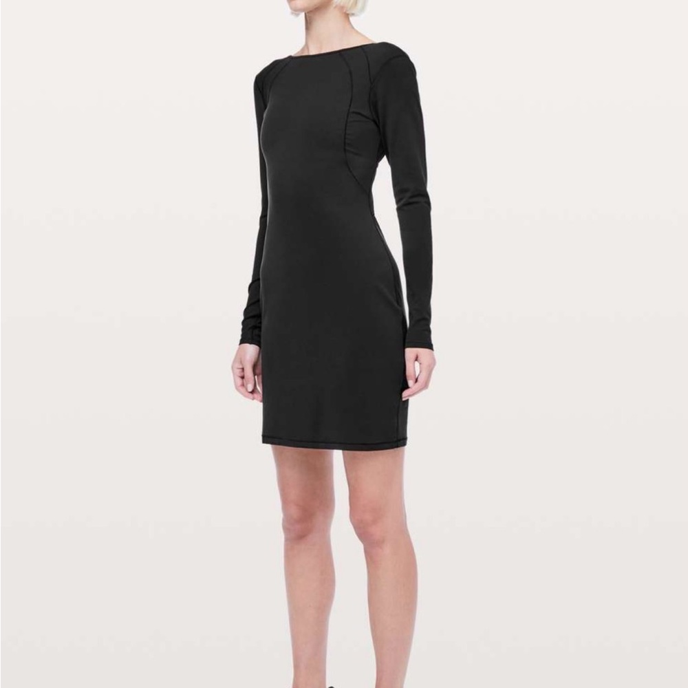Lululemon Counter Dress *Nulu in Black